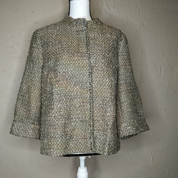 Axcess Jackets & Blazers - AXceSS Mandari Collar Tweed Suit Jacket Blazer XL